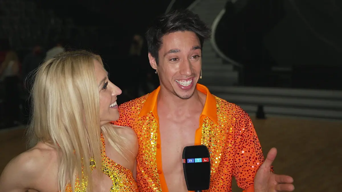 Kathrin und René sind nach der Show immer noch total geflasht vom Abend.