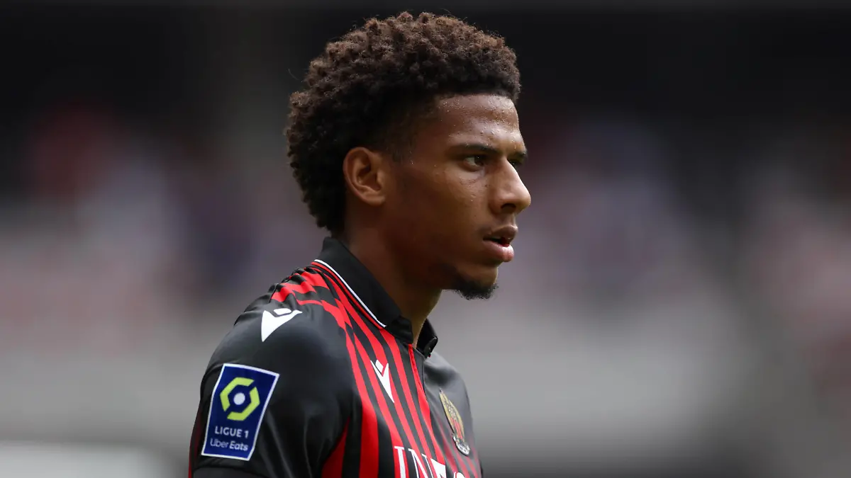 Nice, France, 14th August 2022. Jean-Clair Todibo of OGC Nice looks on during the Uber Eats Ligue 1 match at Allianz Riviera Stadium, Nice. Picture credit should read: Jonathan Moscrop / Sportimage PUBLICATIONxNOTxINxUK SPI-1786-0067 