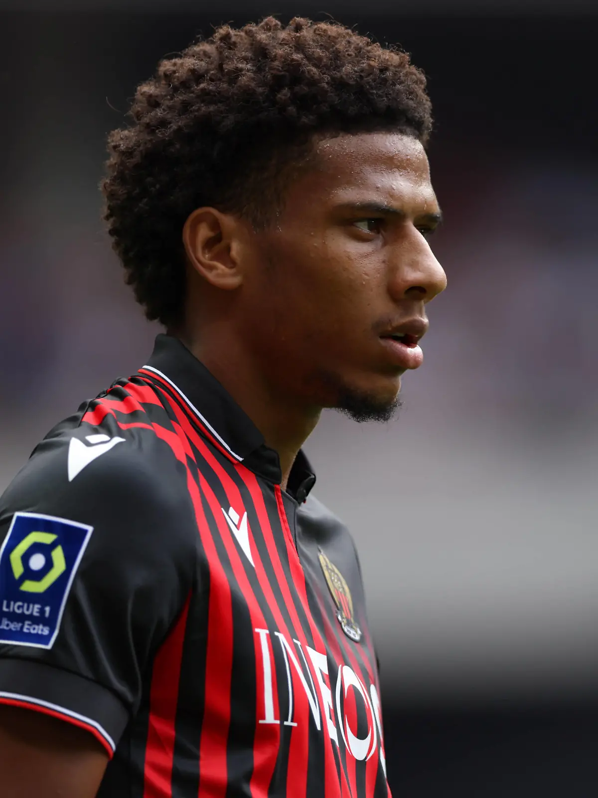 Nice, France, 14th August 2022. Jean-Clair Todibo of OGC Nice looks on during the Uber Eats Ligue 1 match at Allianz Riviera Stadium, Nice. Picture credit should read: Jonathan Moscrop / Sportimage PUBLICATIONxNOTxINxUK SPI-1786-0067 