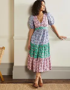 Midi-Stufenkleid