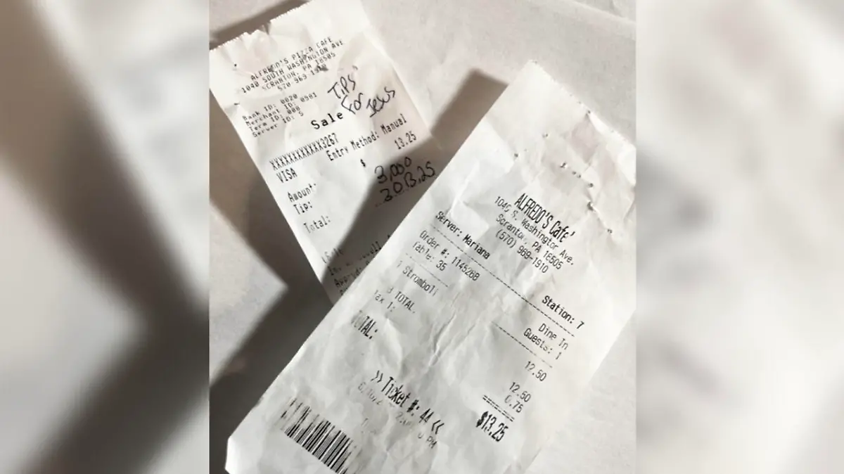 Trinkgeld für Jesus