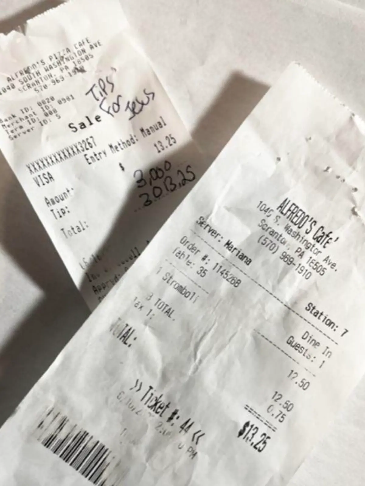 Trinkgeld für Jesus