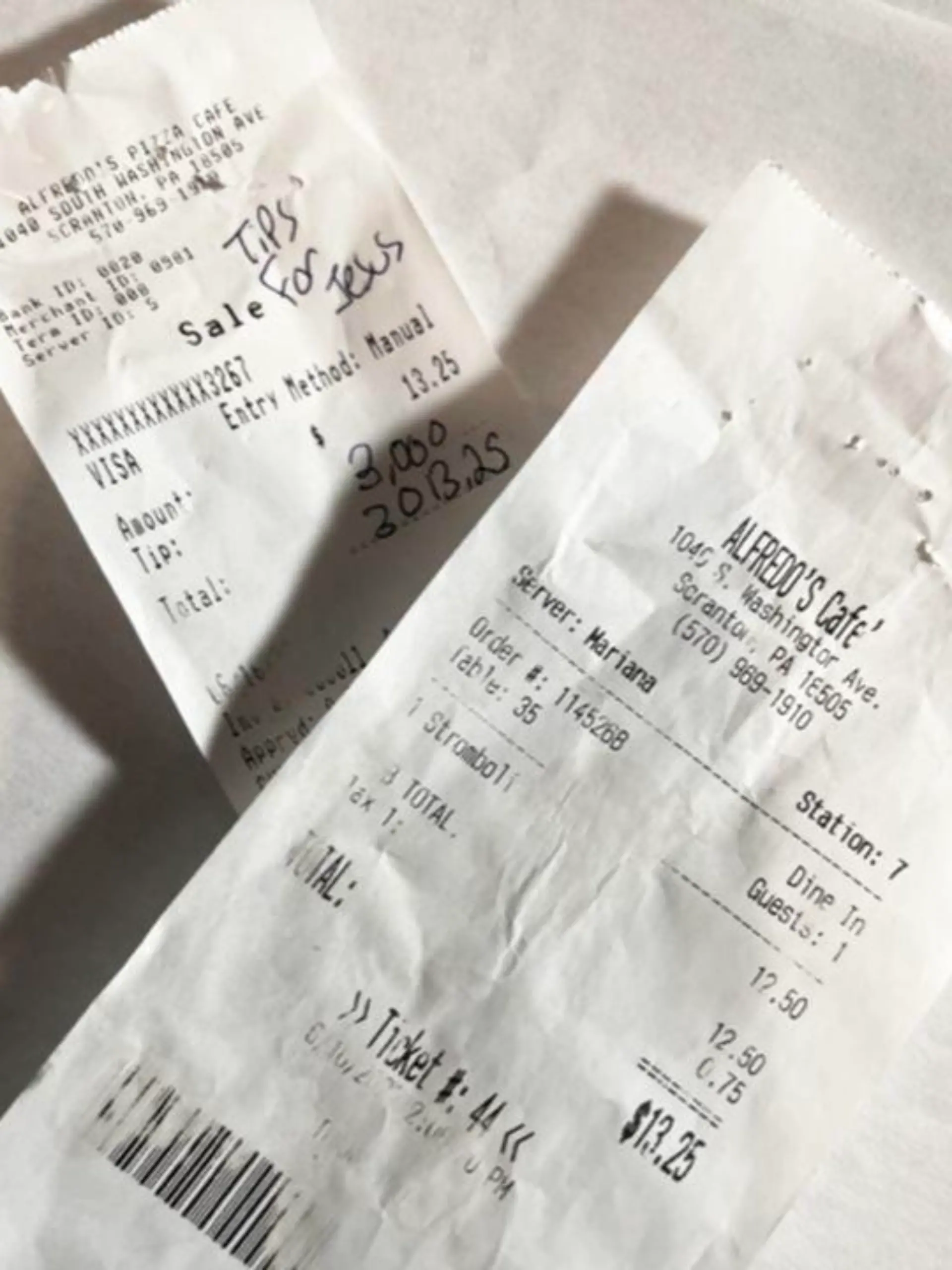 Trinkgeld für Jesus