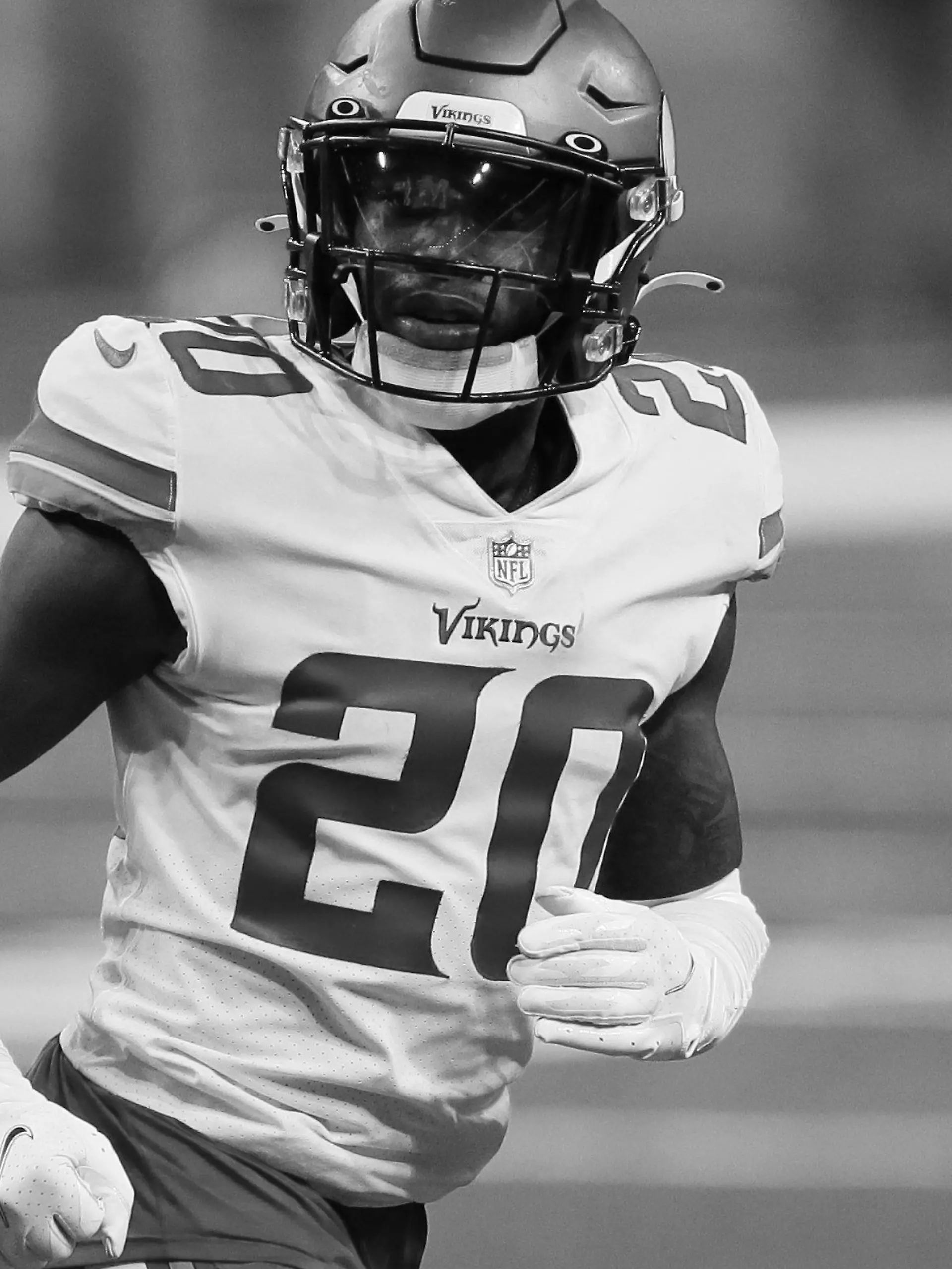 FILE - Minnesota Vikings cornerback Jeff Gladney plays during the second half of an NFL football game against the Detroit Lions, Jan. 3, 2021, in Detroit. Gladney, a defensive back for the Arizona Cardinals, has died in a car crash in Dallas. He was 25. Gladney’s death was confirmed by the Cardinals and his agent, Brian Overstreet. Gladney played at TCU and was a 2020 first-round draft pick of the Vikings. (AP Photo/Duane Burleson, File)