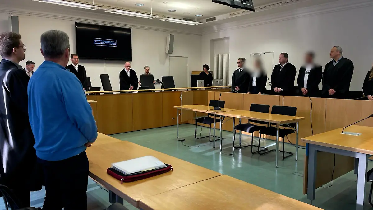 Das Landgericht Hanau eröffnet den letzten Prozesstag.