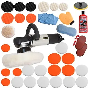 Exzenter Poliermaschine-Set