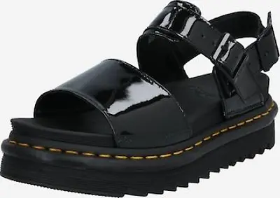 Dr. Martens Sandale 'Voss' mit glänzendem Leder