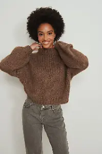 NA-KD Lässiger Oversize-Pullover