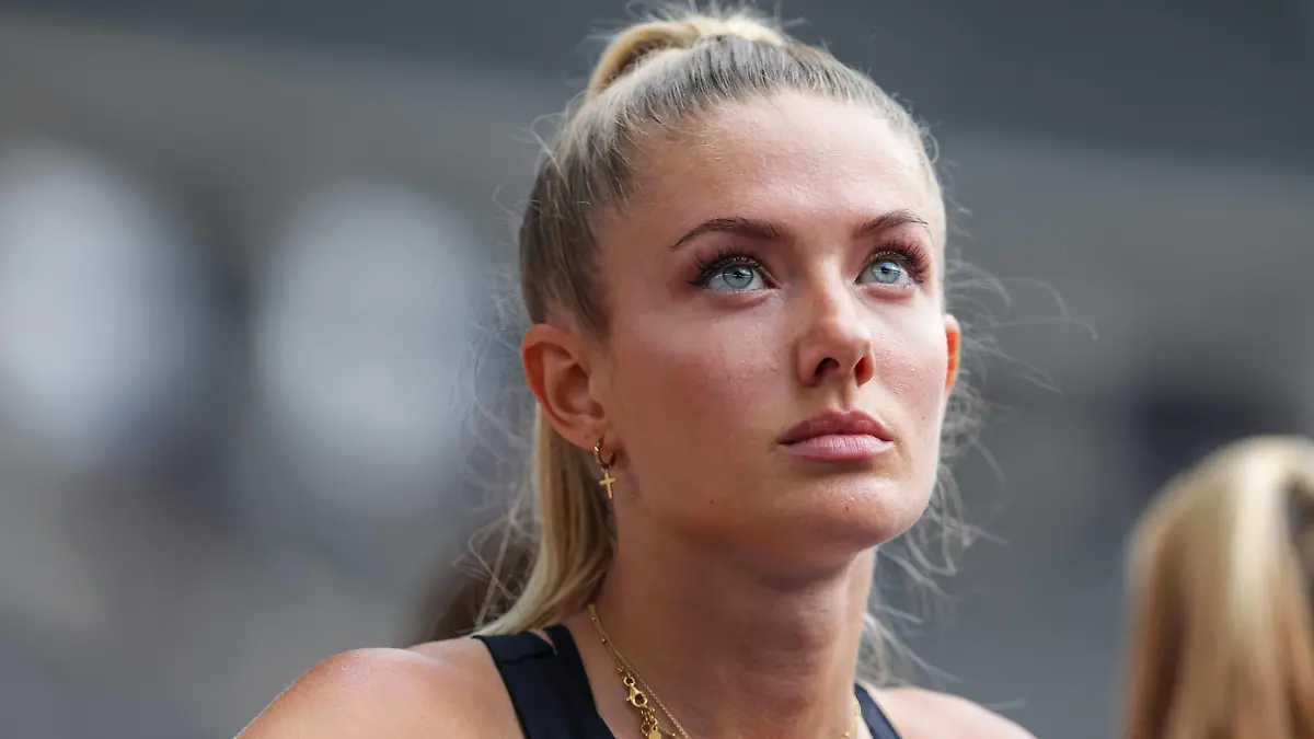 Deutsche Leichtathletik-Meisterschaften Berlin, 25.06.2022 Alica Schmidt SCC Berlin Deutsche Leichtathletik-Meisterschaften am 25.06.2022 im Olympiastadion Berlin Berlin. *** German Athletics Championships Berlin, 25 06 2022 Alica Schmidt SCC Berlin German Athletics Championships on 25 06 2022 in the Olympic Stadium Berlin Berlin Copyright: xBEAUTIFULxSPORTS/B.Hoffmannx