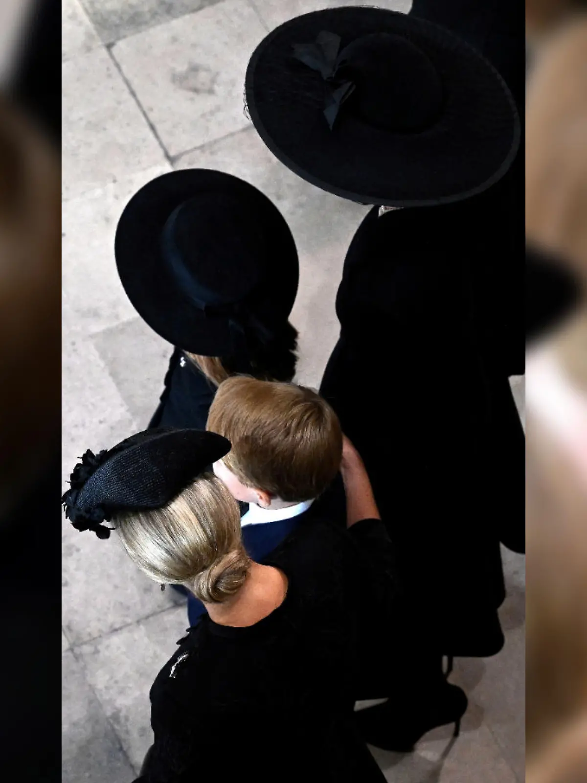 Gräfin Sophie von Wessex tröstet Prinz George