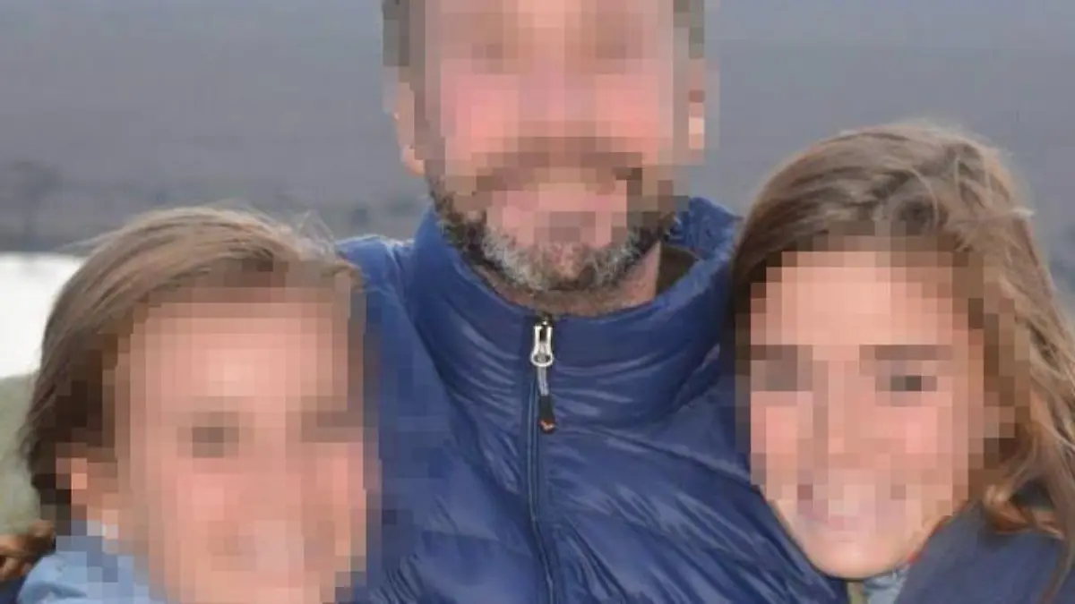 Madeleine Billings (rechts) mit ihrem Vater Nick und ihrer Schwester 2014.