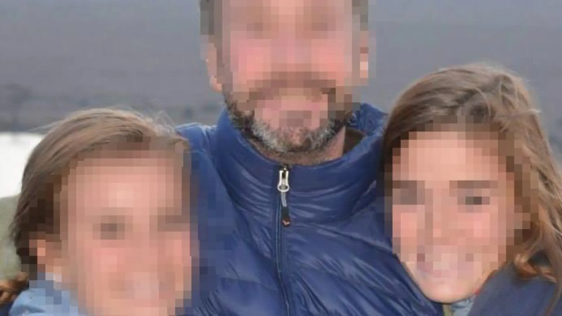 Madeleine Billings (rechts) mit ihrem Vater Nick und ihrer Schwester 2014.