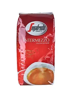 4x Segafredo Intermezzo 1kg  Kaffee (ganze Bohnen)