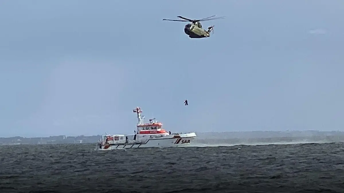 Angler aus Ostsee gerettet