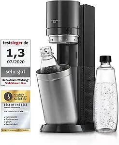SodaStream Duo inkl. 1 Glas- und Kunststoffflasche