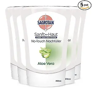 Sagrotan No-Touch Nachfüller für Seifenspender (5 x 250 ml)