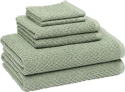 Amazon Basics Badetuch-Set (6 Stück)