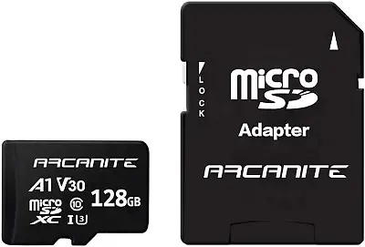 128-GB-microSDXC-Speicherkarte mit Adapter von Arcanite