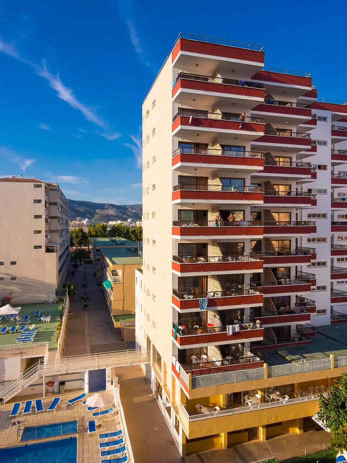 Bettenburg Appartements sol y vera, Magaluf, Mallorca, Balearen, Spanien, Europa