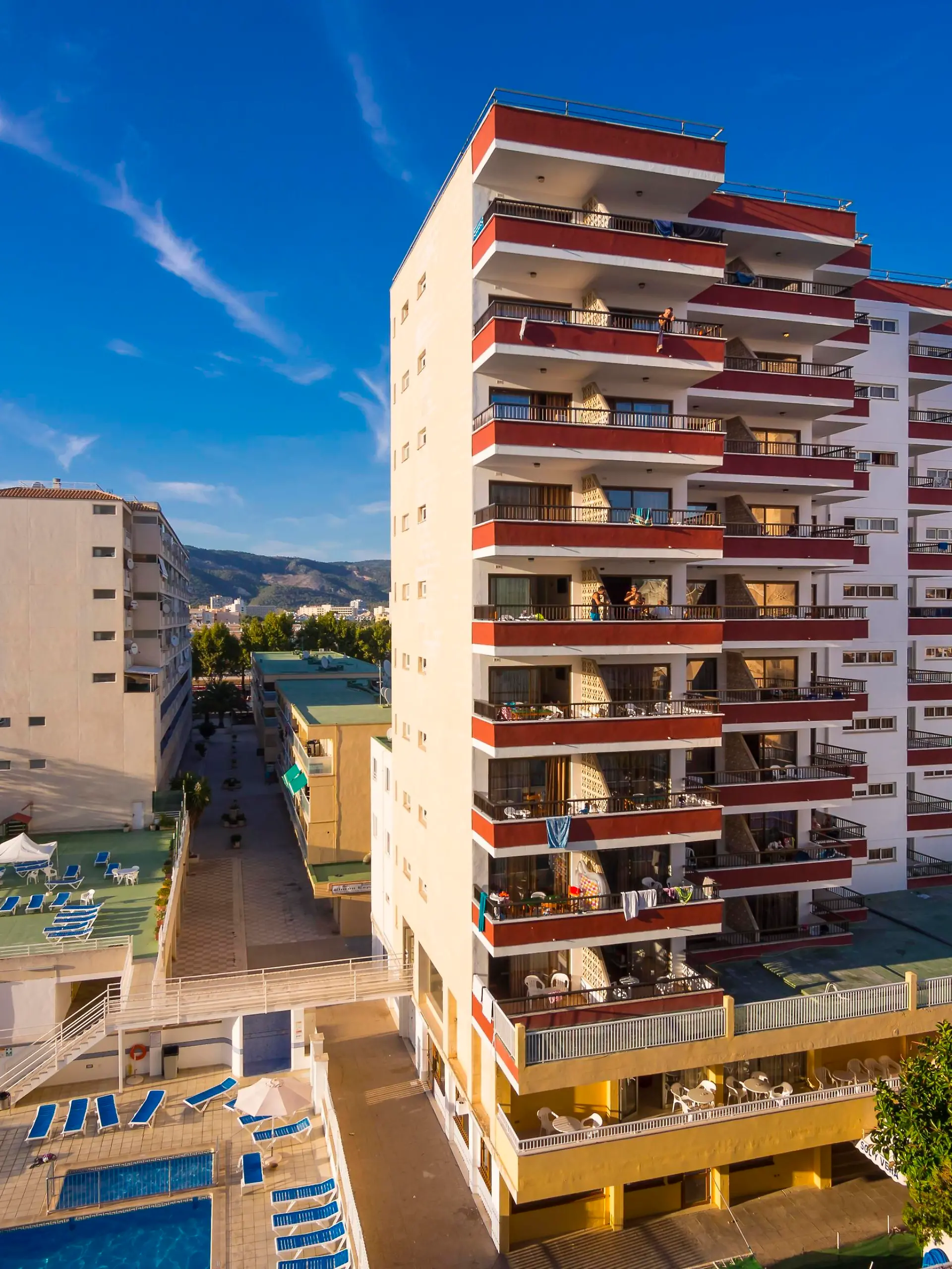 Bettenburg Appartements sol y vera, Magaluf, Mallorca, Balearen, Spanien, Europa