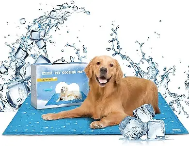 Hunde-Kühlmatte mit Gelfüllung