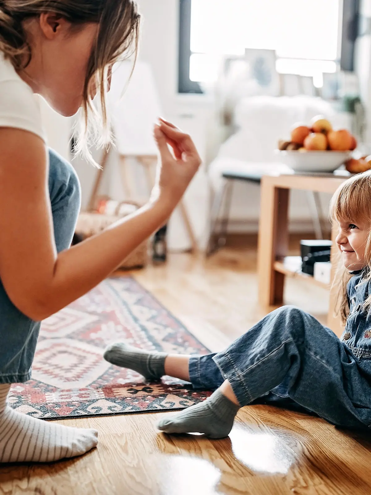Violent mother yelling at daughter