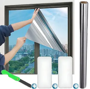 Selbstklebende Sonnenschutz-Fensterfolie