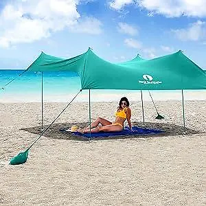 Strand-Sonnenschirm mit UV-Schutz