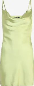 Minikleid mit Wasserfallausschnitt