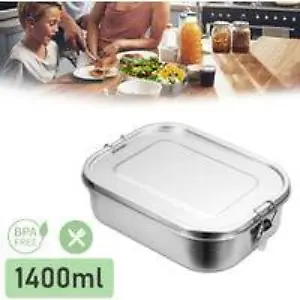 Hengda 1400ml Brotdose Metall Brotdose