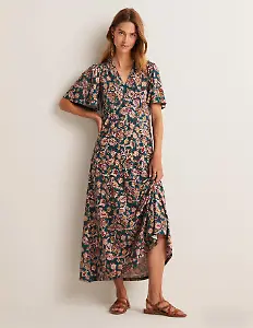Midikleid mit A-Linie