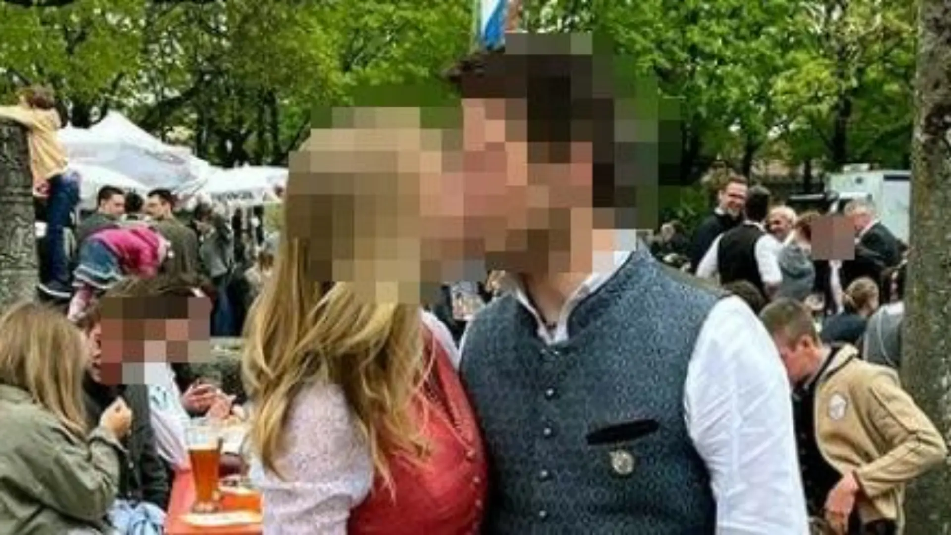 Tobias D. und seine Freundin Anna in glücklichen Tagen.