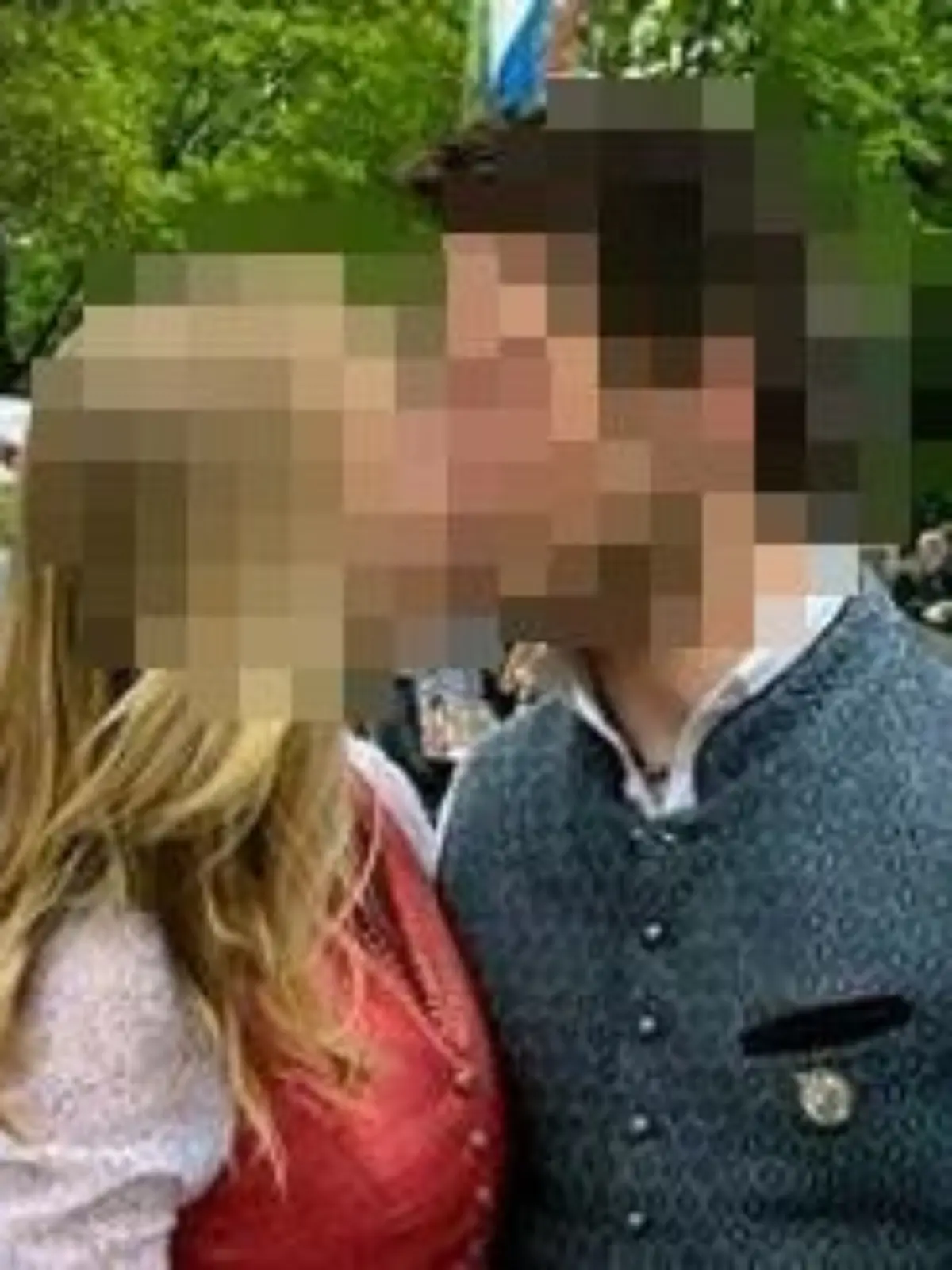 Tobias D. und seine Freundin Anna in glücklichen Tagen.