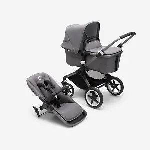 Fox-3 -Kinderwagen mit Liegewanne und Sitz von Bugaboo