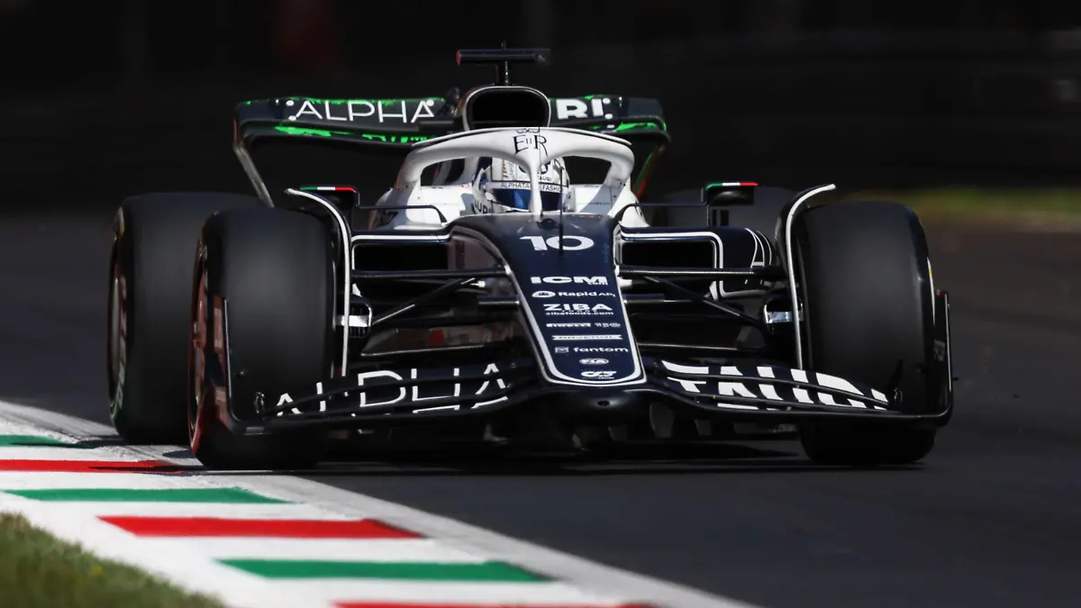 Formula 1 2022: Italian GP AUTODROMO NAZIONALE MONZA, ITALY - SEPTEMBER 09: Pierre Gasly, AlphaTauri AT03 during the Italian GP at Autodromo Nazionale Monza on Friday September 09, 2022 in Monza, Italy. Photo by Glenn Dunbar / LAT Images Images PUBLICATIONxINxGERxSUIxAUTxHUNxONLY GP2216_130718177A9126