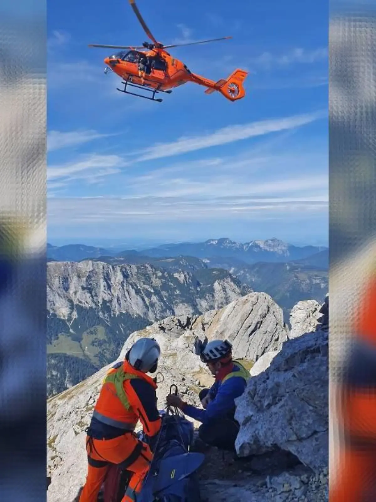 In Ramsau bei Berchtesgaden verunglückte eine Bergsteigerin schwer.