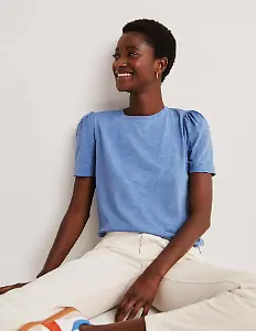 T-Shirt mit Puffärmeln