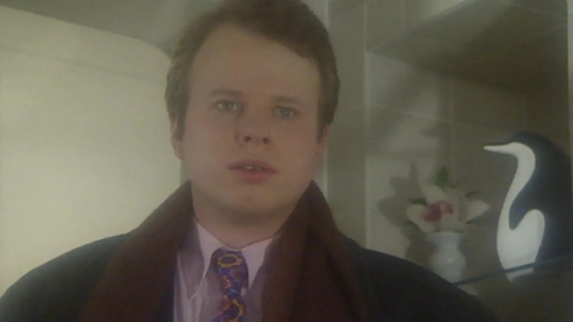 So schräg guckte Alexander Kiersch aus der Wäsche, als seine Figur Jo Gerner zum ersten Mal bei GZSZ erblickt.