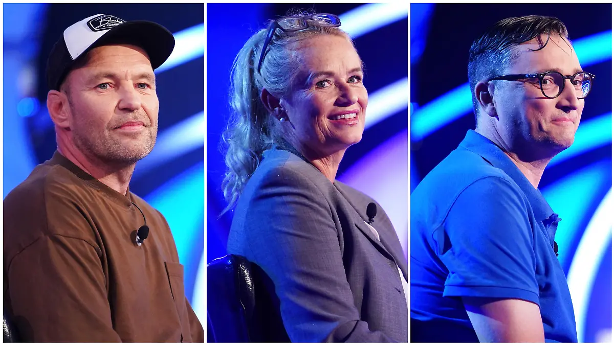 112.000 Euro haben am 12. September bei "Wer wird Millionär?" den Besitzer gewechselt: Jörn Lenschow stieg bei 16.000 Euro aus, Mirjam Schwarz bei 64.000 und Lutz Rummeny bei 32.000 Euro (v.l.n.r.) - Glückwunsch!