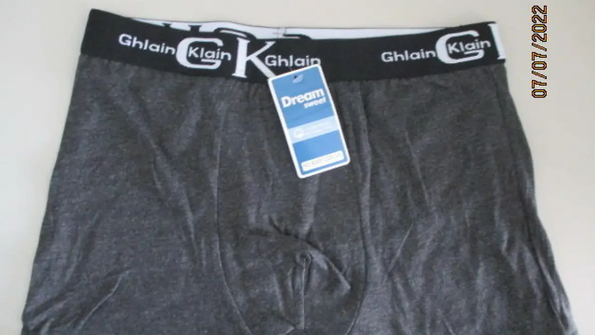 Foto der sichergestellten Unterhose