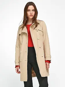 Klassischer Trenchcoat