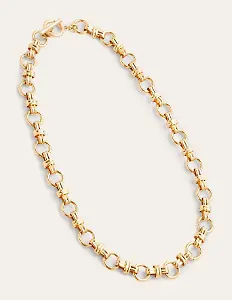 Gliederhalskette in Gold
