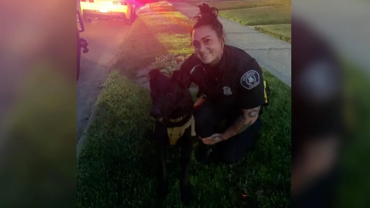 Janelle Zielinski war Polizistin in der US-Stadt Detroit.