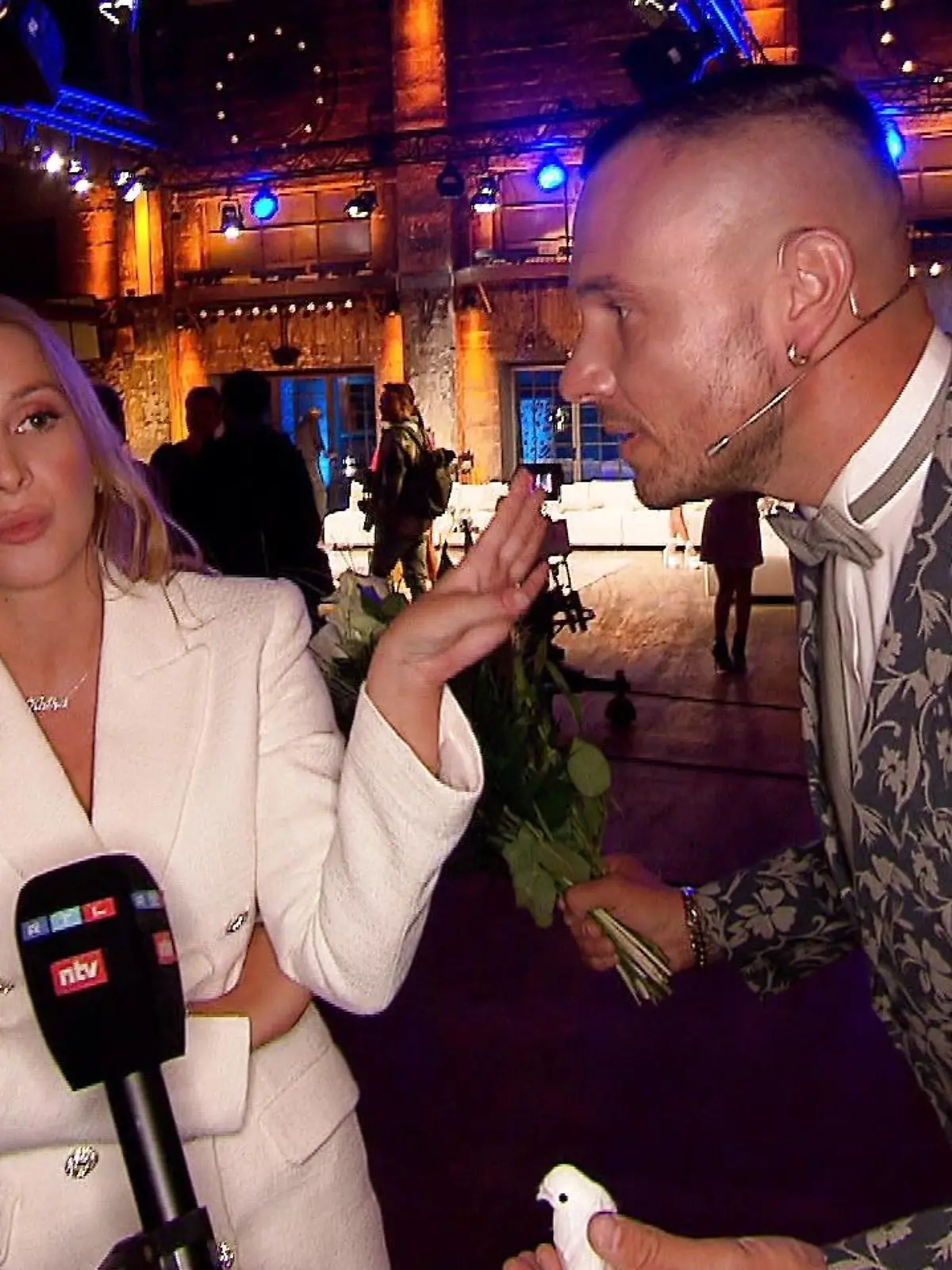 Katharina Hambuechen und Eric Sindermann im RTL-Interview