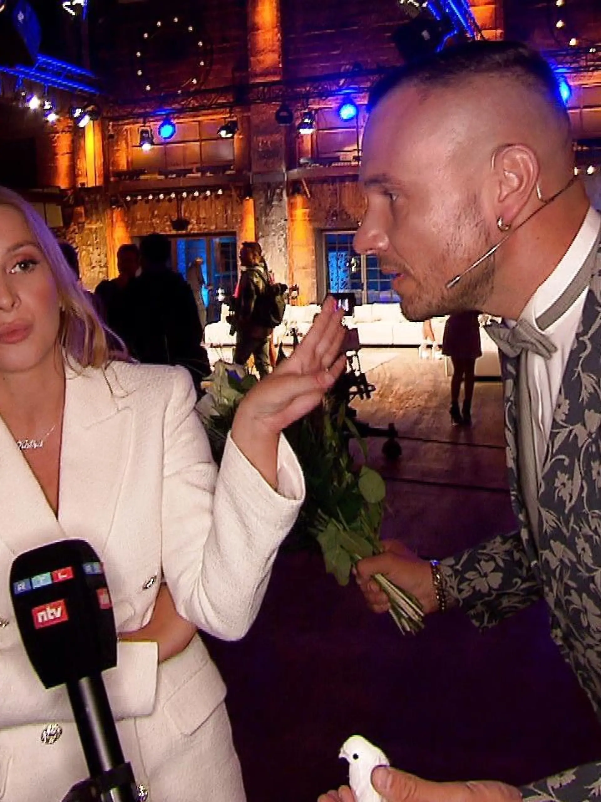 Katharina Hambuechen und Eric Sindermann im RTL-Interview