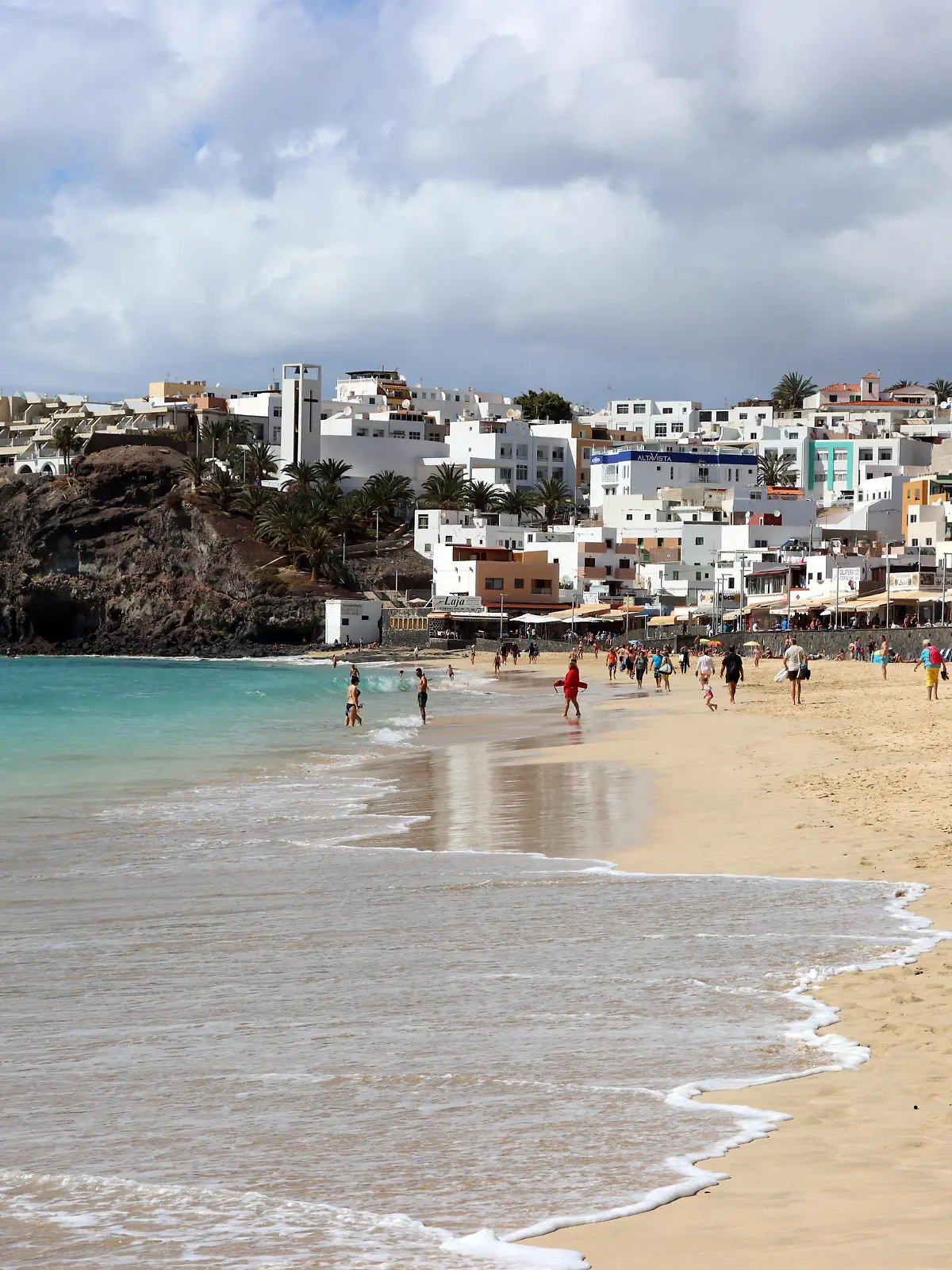 Playa Morro Jable, Fuerteventura, Spanien