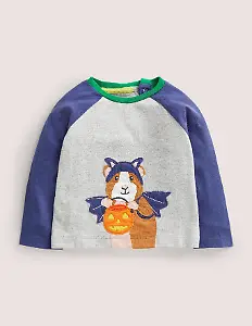 Halloween-Raglan-Oberteil