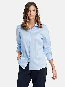 Blaue Bluse von Eterna