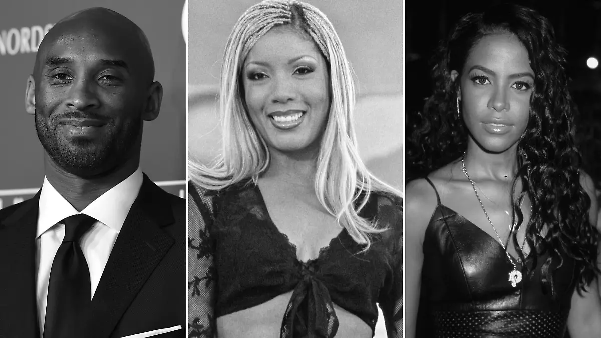 Kobe Bryant, Melanie Thornton und Aaliyah - sie verloren ihr Leben bei einem Flugzeugabsturz.