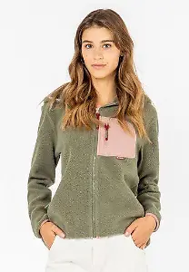 Fleecejacke mit Brusttasche